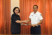 Penandatanganan MOU Kejati Lampung dengan PT KAI