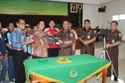 Penyerahan Drone Oleh PT Teknokrat Kepada Kejati Lampung